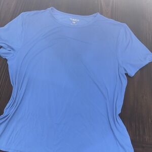 Pre-Owned Lilly Pulitzer Luxletic Blue XL T-shirt Tech Athletic Fitness